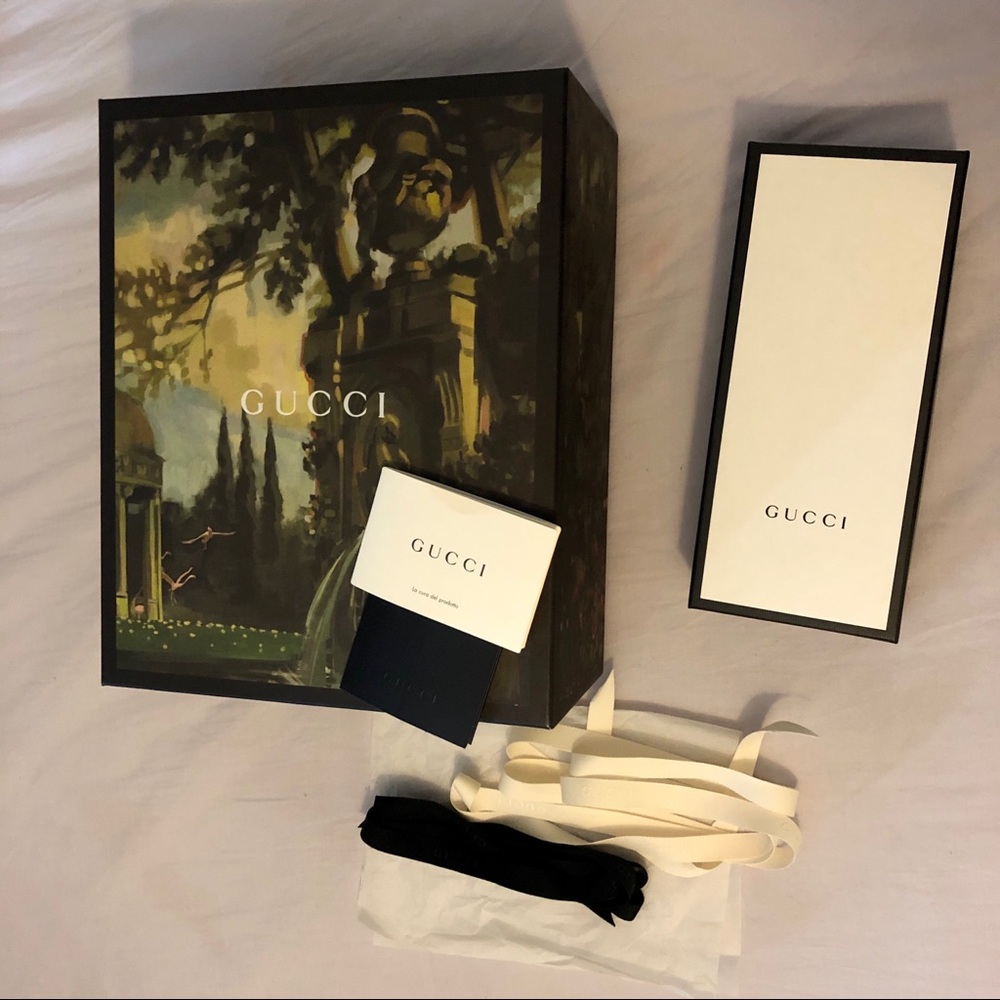 Authentic Limited Edition Gucci Gift Box Bundle